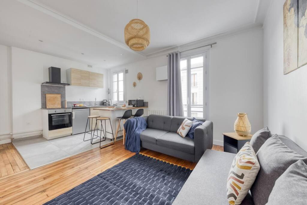 Au Quai De Seine De Paris Appartement- T2 Vitry-sur-Seine Eksteriør billede
